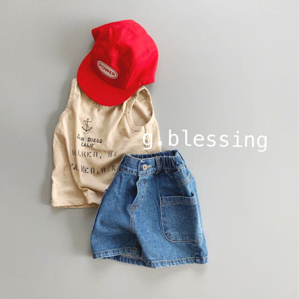 G BLESSING - Korean Children Fashion - #Kfashion4kids - Calif Sleeveless - 7