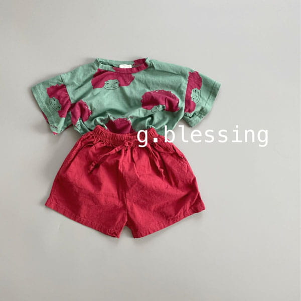 G BLESSING - Korean Children Fashion - #Kfashion4kids - Joa Linen Shorts - 3
