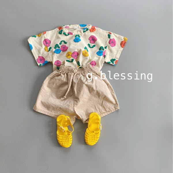 G BLESSING - Korean Children Fashion - #Kfashion4kids - Joa Linen Shorts - 7