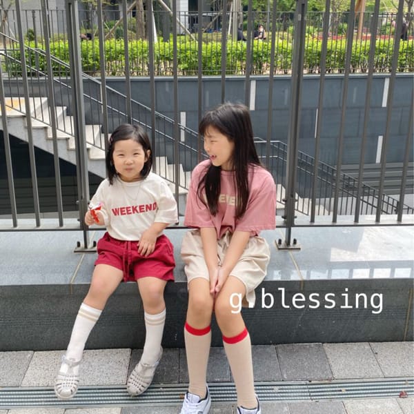 G BLESSING - Korean Children Fashion - #Kfashion4kids - Weekend Tee - 10