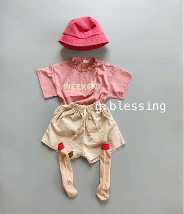 G BLESSING - Korean Children Fashion - #Kfashion4kids - Weekend Tee - 6