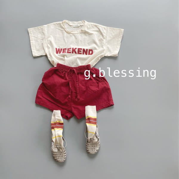 G BLESSING - Korean Children Fashion - #Kfashion4kids - Weekend Tee - 7