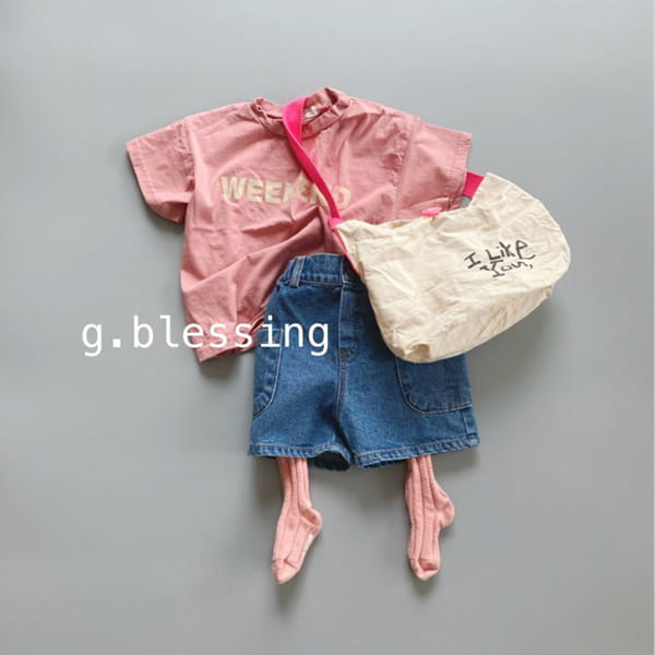 G BLESSING - Korean Children Fashion - #Kfashion4kids - Weekend Tee - 8