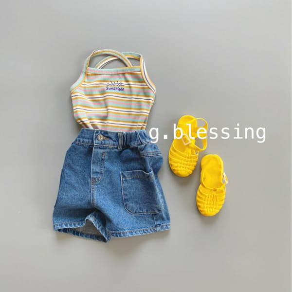 G BLESSING - Korean Children Fashion - #Kfashion4kids - Sunshine Sleeveless - 5