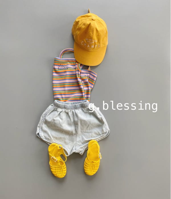 G BLESSING - Korean Children Fashion - #Kfashion4kids - Sunshine Sleeveless - 6