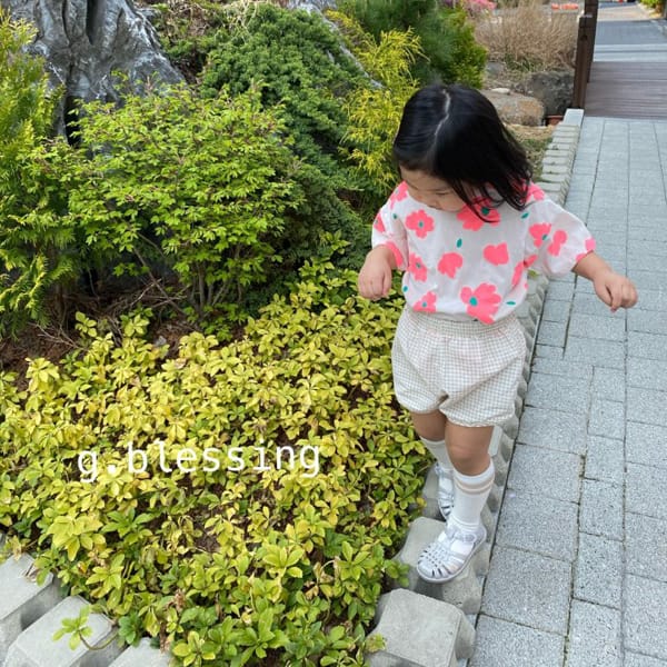 G BLESSING - Korean Children Fashion - #Kfashion4kids - Flower Tee - 8