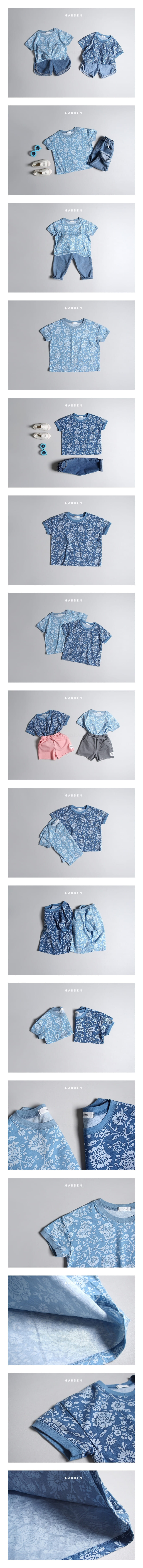 GARDEN - Korean Children Fashion - #Kfashion4kids - Flower Tee