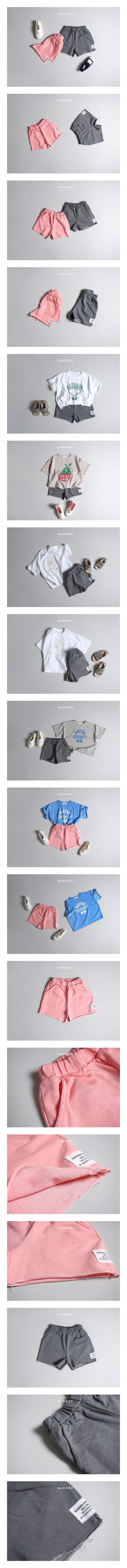 GARDEN - Korean Children Fashion - #Kfashion4kids - Basic Shorts