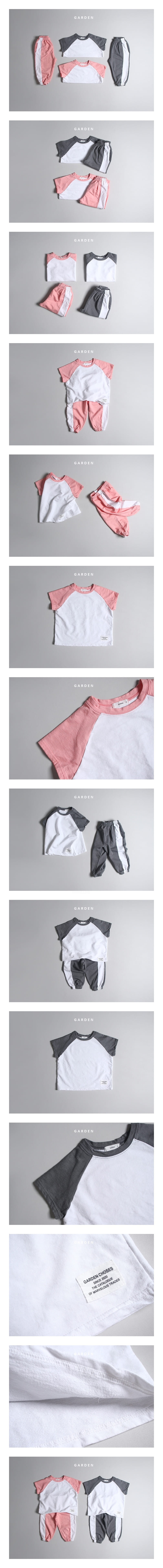GARDEN - Korean Children Fashion - #Kfashion4kids - Color Tee