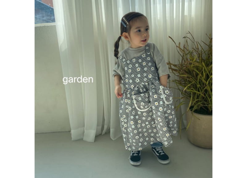 GARDEN - Korean Children Fashion - #Kfashion4kids - Lovely Flower One-piece - 2