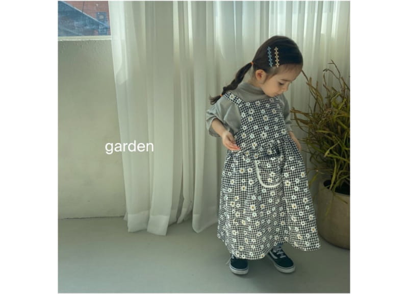 GARDEN - Korean Children Fashion - #Kfashion4kids - Lovely Flower One-piece - 3