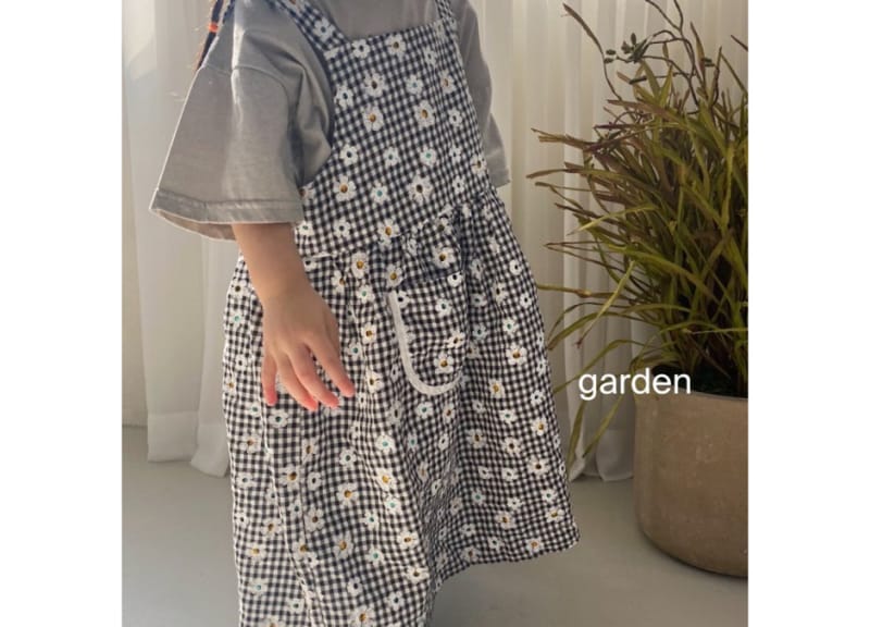 GARDEN - Korean Children Fashion - #Kfashion4kids - Lovely Flower One-piece - 4