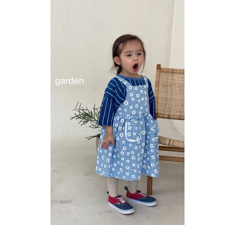 GARDEN - Korean Children Fashion - #Kfashion4kids - Lovely Flower One-piece - 6