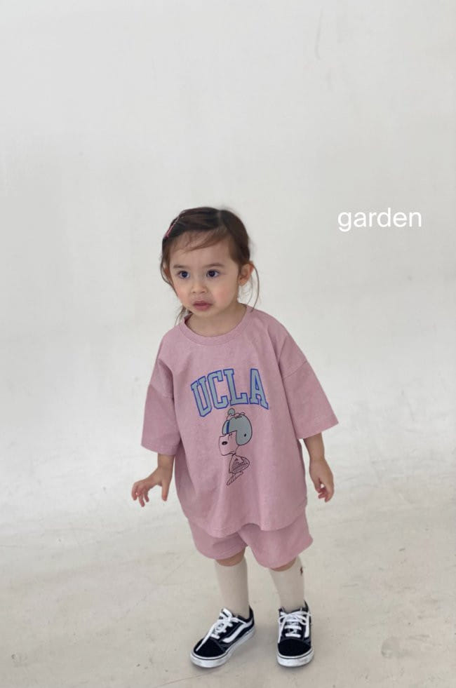 GARDEN - Korean Children Fashion - #Kfashion4kids - Snoopy Top Bottom Set - 6