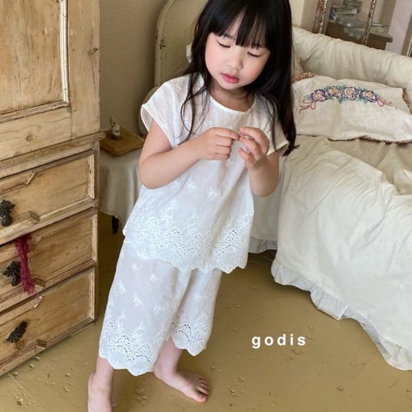 GODIS - Korean Children Fashion - #Kfashion4kids - Embroi Easywear
