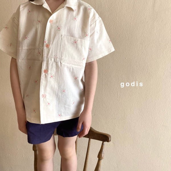 GODIS - Korean Children Fashion - #Kfashion4kids - Flower Shirt - 7