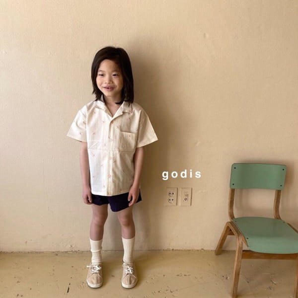 GODIS - Korean Children Fashion - #Kfashion4kids - Flower Shirt - 8