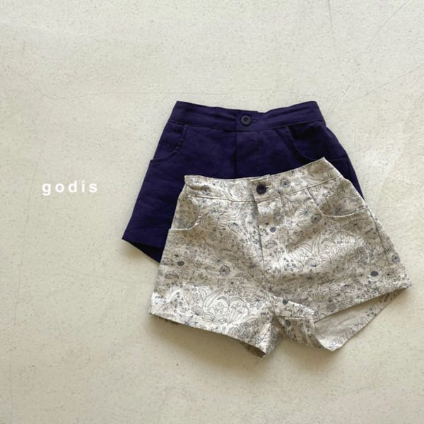GODIS - Korean Children Fashion - #Kfashion4kids - Linen Shorts - 12