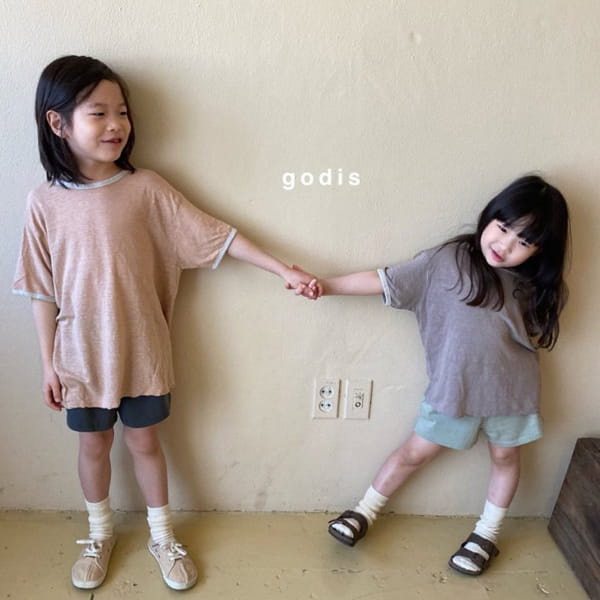 GODIS - Korean Children Fashion - #Kfashion4kids - Linen Rappa Tee - 4