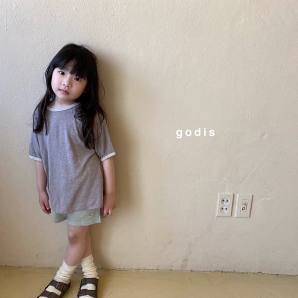 GODIS - Korean Children Fashion - #Kfashion4kids - Linen Rappa Tee - 6