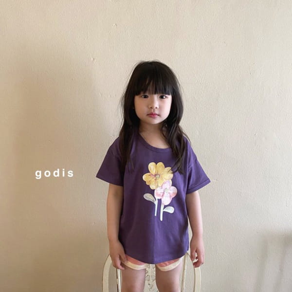 GODIS - Korean Children Fashion - #Kfashion4kids - Flower Tee - 6