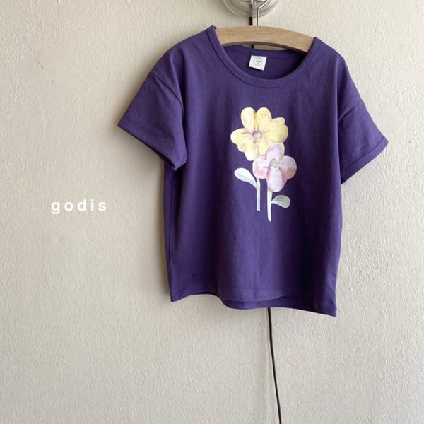 GODIS - Korean Children Fashion - #Kfashion4kids - Flower Tee - 7