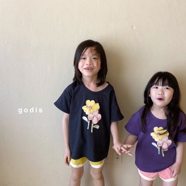 GODIS - Korean Children Fashion - #Kfashion4kids - Flower Tee - 8