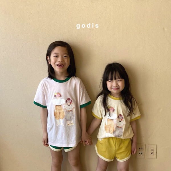 GODIS - Korean Children Fashion - #Kfashion4kids - Sisters Tee