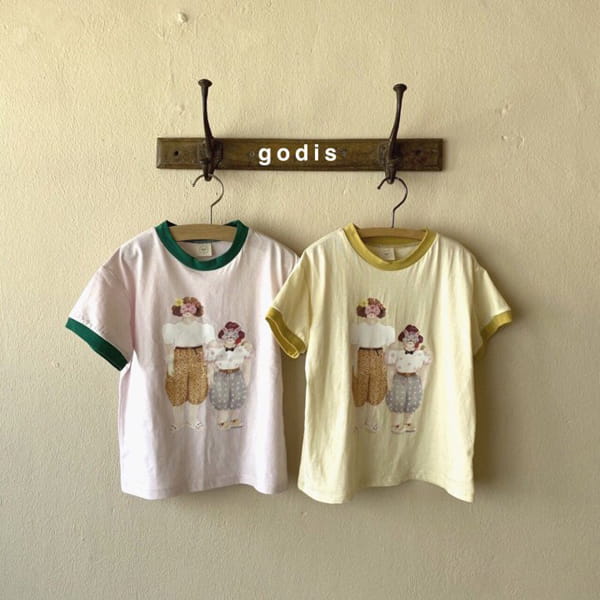 GODIS - Korean Children Fashion - #Kfashion4kids - Sisters Tee - 12