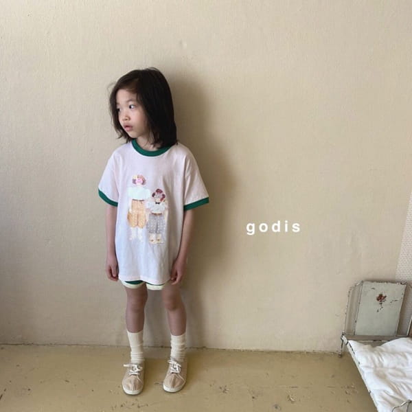 GODIS - Korean Children Fashion - #Kfashion4kids - Sisters Tee - 2