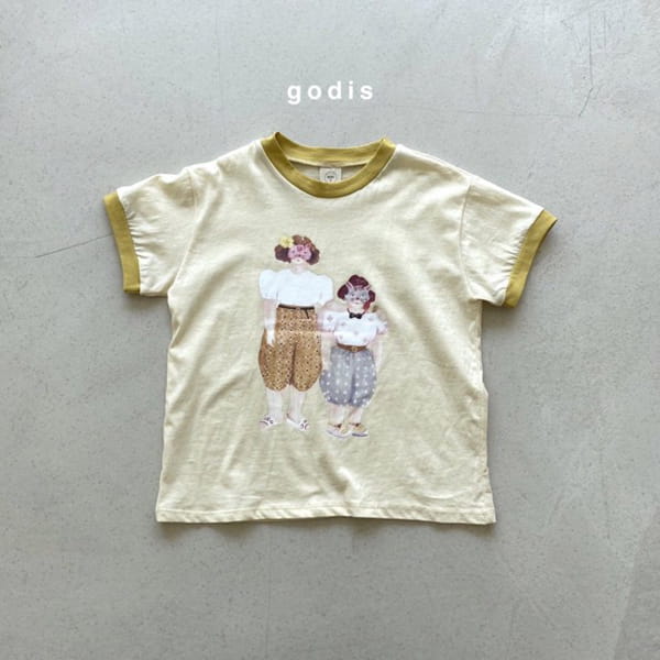 GODIS - Korean Children Fashion - #Kfashion4kids - Sisters Tee - 4