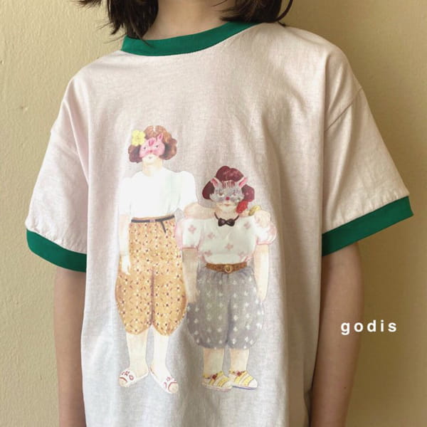 GODIS - Korean Children Fashion - #Kfashion4kids - Sisters Tee - 7