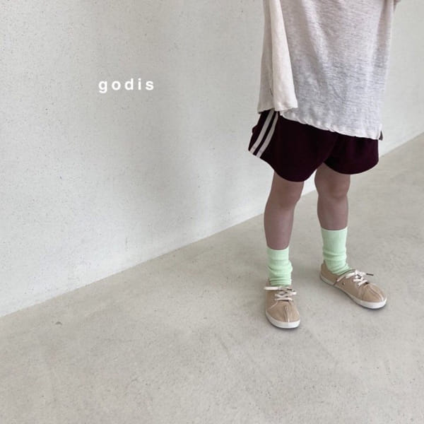 GODIS - Korean Children Fashion - #Kfashion4kids - 2 Stripes Shorts - 5