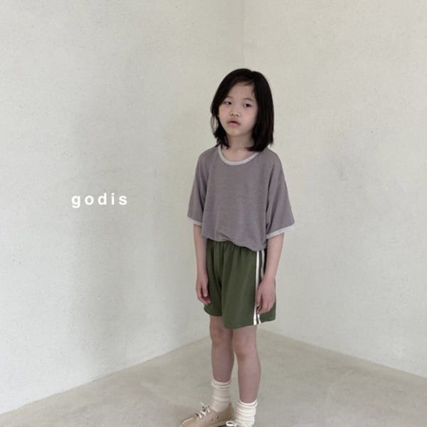GODIS - Korean Children Fashion - #Kfashion4kids - 2 Stripes Shorts - 8