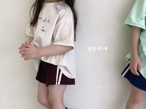 GODIS - Korean Children Fashion - #Kfashion4kids - 2 Stripes Shorts - 9