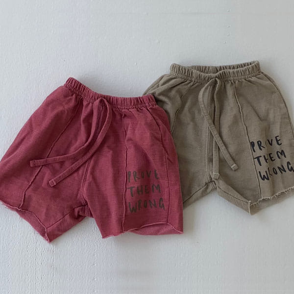 GO;U - Korean Children Fashion - #Kfashion4kids - Pigment Shorts