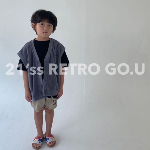 GO;U - Korean Children Fashion - #Kfashion4kids - Pigment Shorts - 2