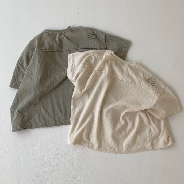 GO;U - Korean Children Fashion - #Kfashion4kids - Daga Pretty Tee