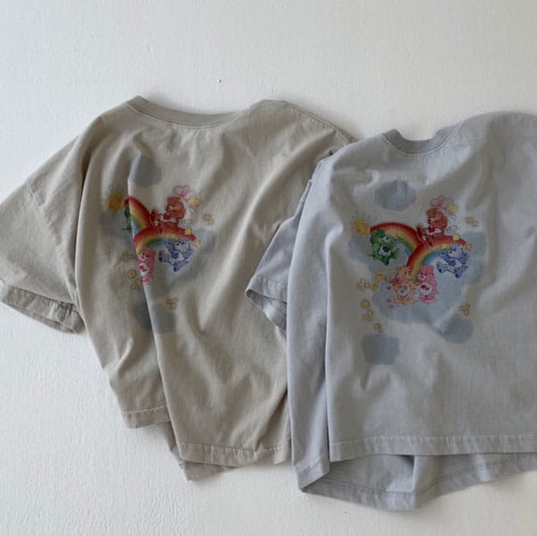 GO;U - Korean Children Fashion - #Kfashion4kids - Color Bear Tee
