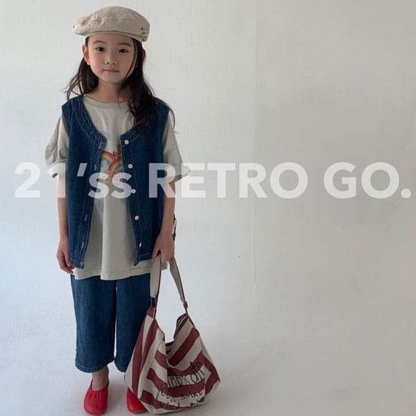 GO;U - Korean Children Fashion - #Kfashion4kids - Color Bear Tee - 2