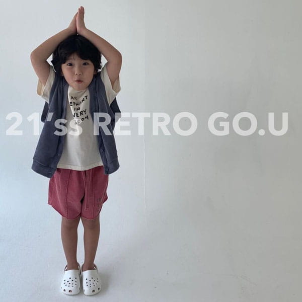 GO;U - Korean Children Fashion - #Kfashion4kids - Summer Vest - 3