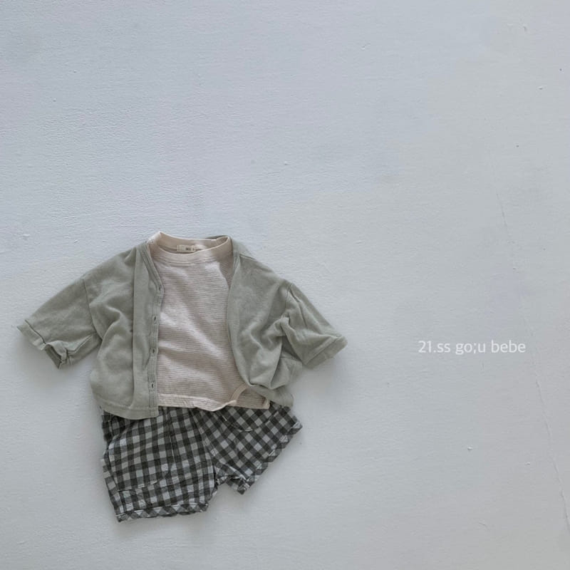 GO;U - Korean Children Fashion - #Kfashion4kids - Necessary Cardigan - 2