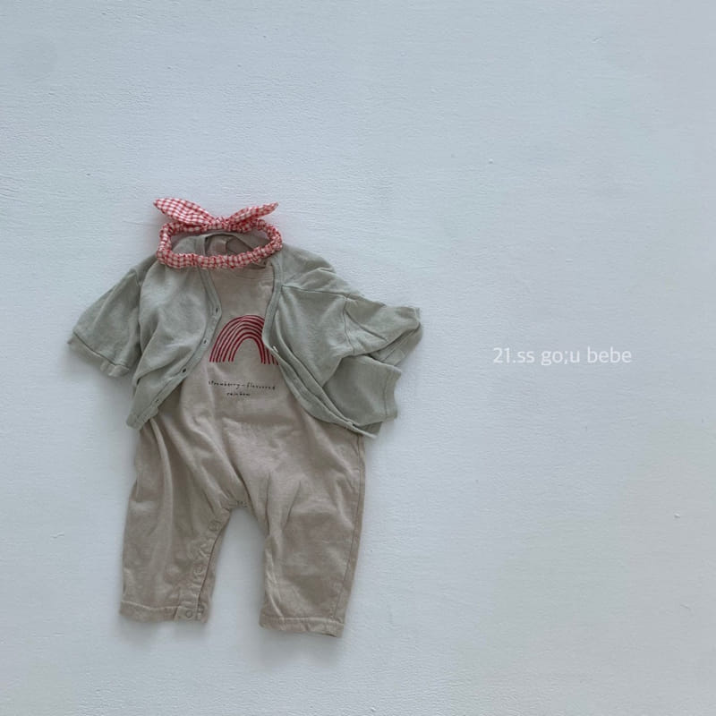 GO;U - Korean Children Fashion - #Kfashion4kids - Necessary Cardigan - 3