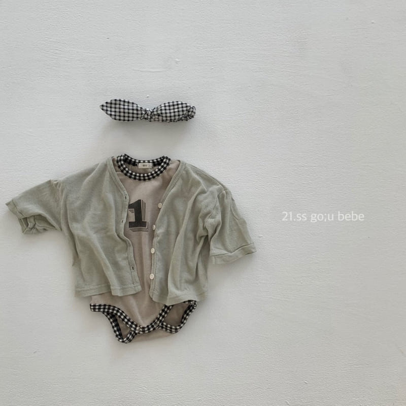 GO;U - Korean Children Fashion - #Kfashion4kids - Necessary Cardigan - 6