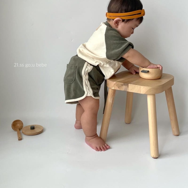 GO;U - Korean Children Fashion - #Kfashion4kids - You and Me Top Bottom Set - 10