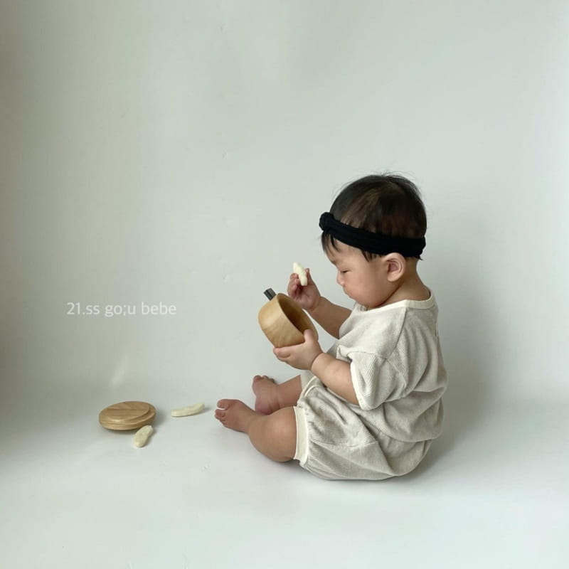 GO;U - Korean Children Fashion - #Kfashion4kids - Wear with Me Top Bottom Set - 8