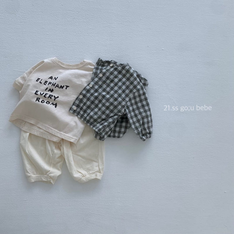 GO;U - Korean Children Fashion - #Kfashion4kids - Nagara Pants