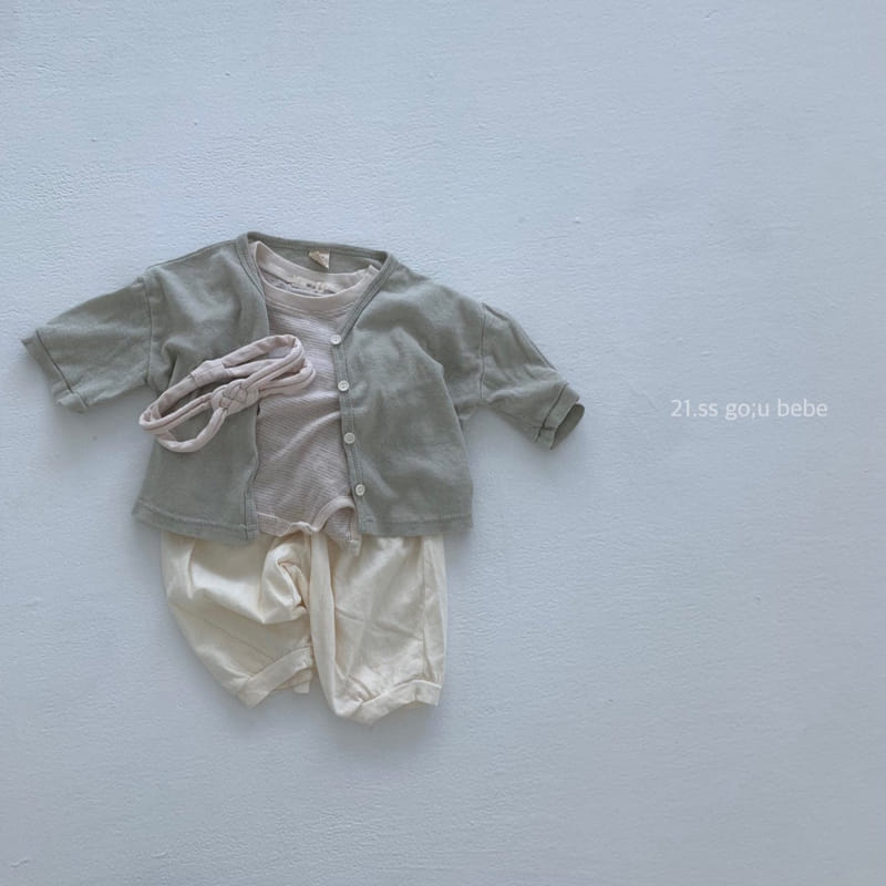 GO;U - Korean Children Fashion - #Kfashion4kids - Nagara Pants - 3