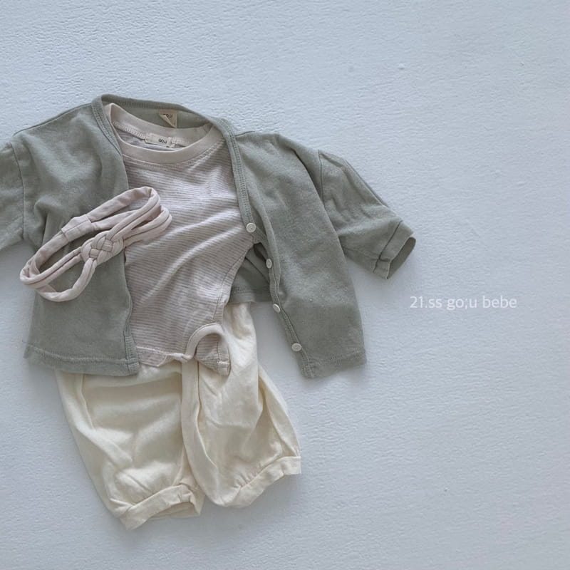 GO;U - Korean Children Fashion - #Kfashion4kids - Nagara Pants - 4