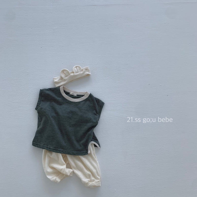 GO;U - Korean Children Fashion - #Kfashion4kids - Danga Short Sleeves Tee